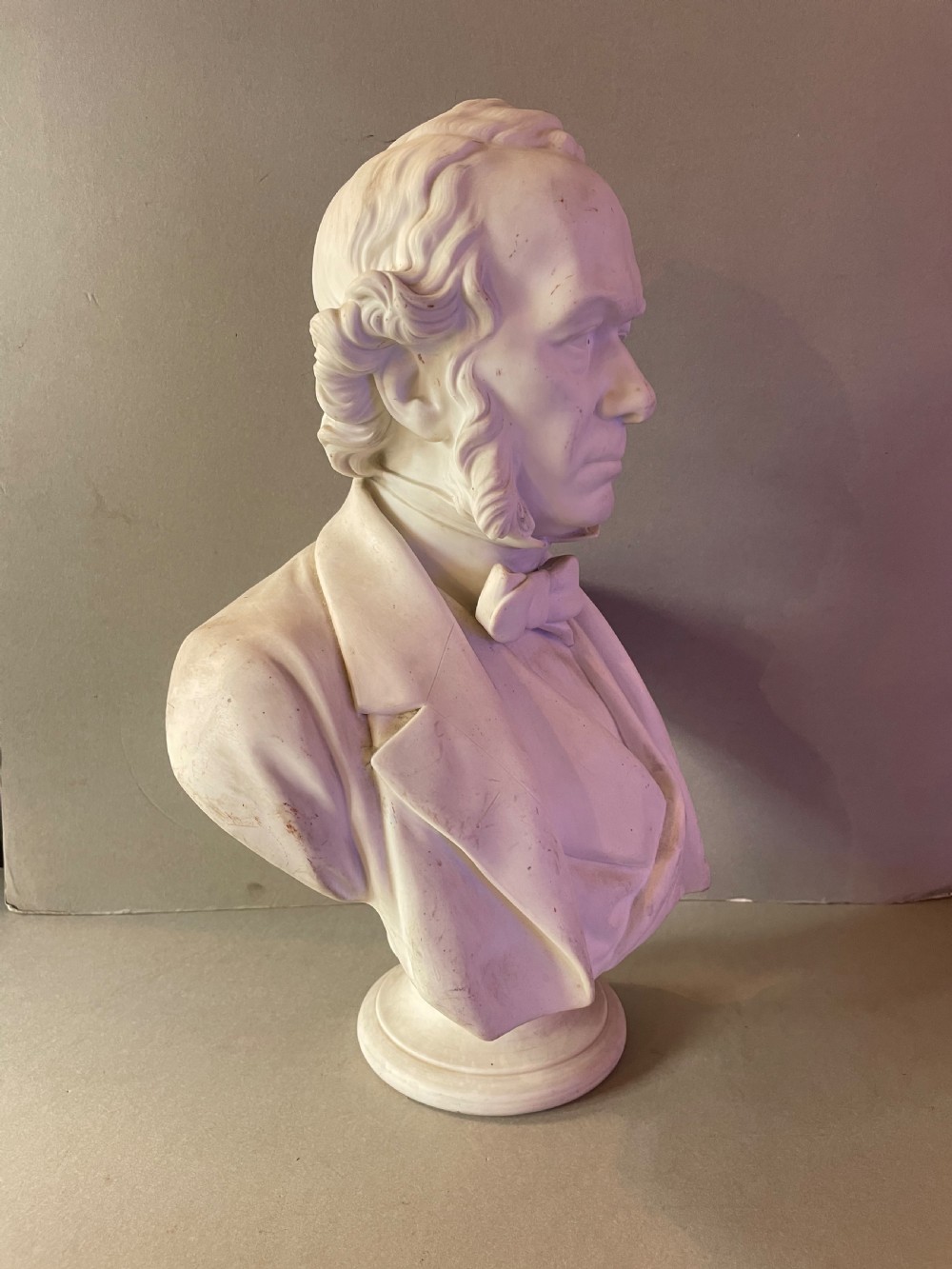 An Antique Parianware Bust View II
