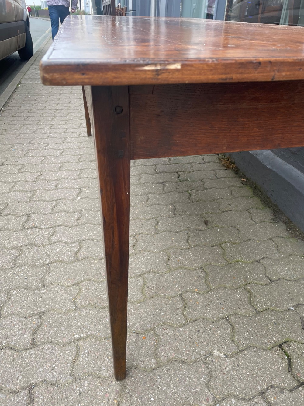 19thC Farmhouse Table View III