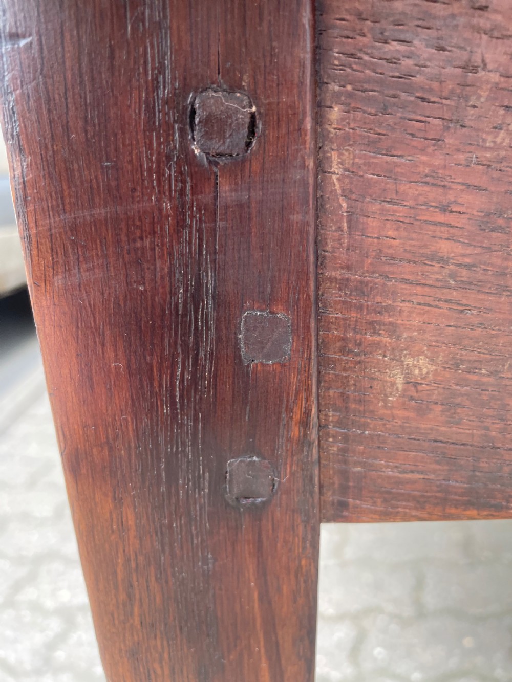 19thC Farmhouse Table View IV