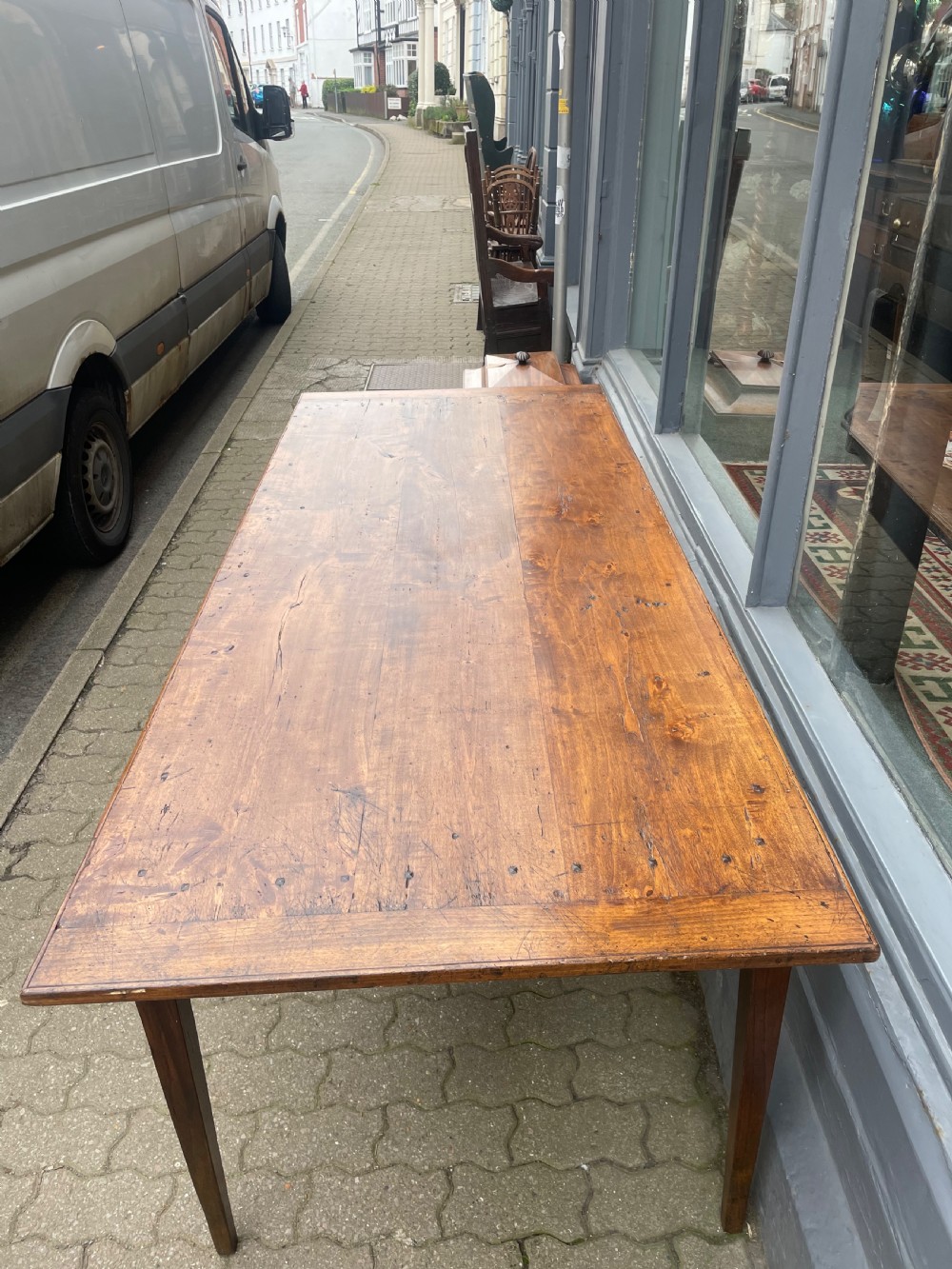 19thC Farmhouse Table View V