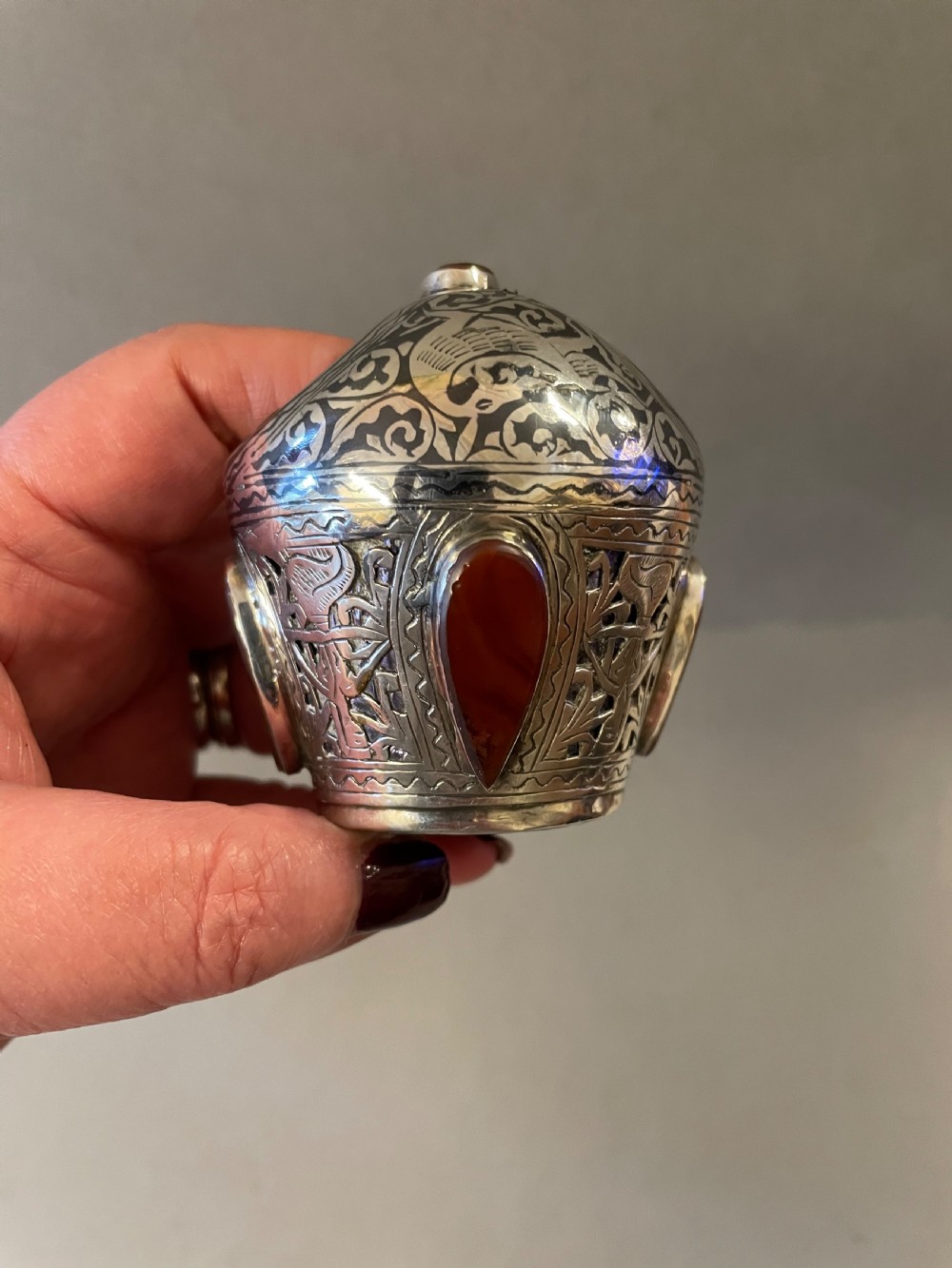 An Large Antique Niello Seal