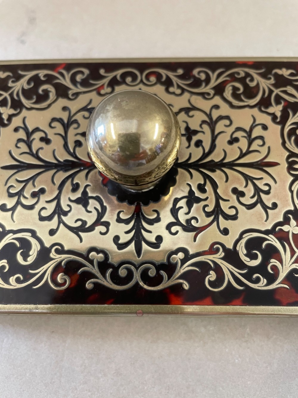An Antique Boulle Paperweight View III