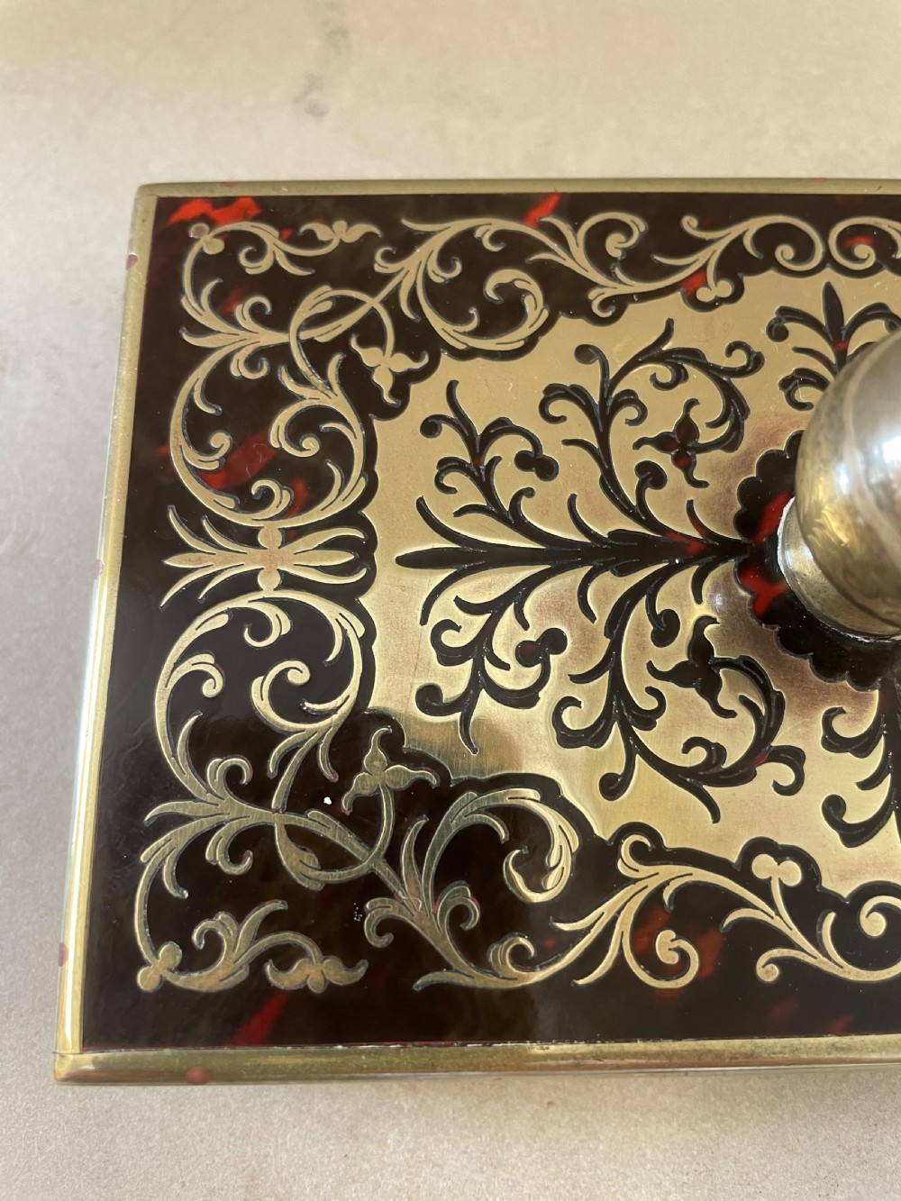 An Antique Boulle Paperweight View V