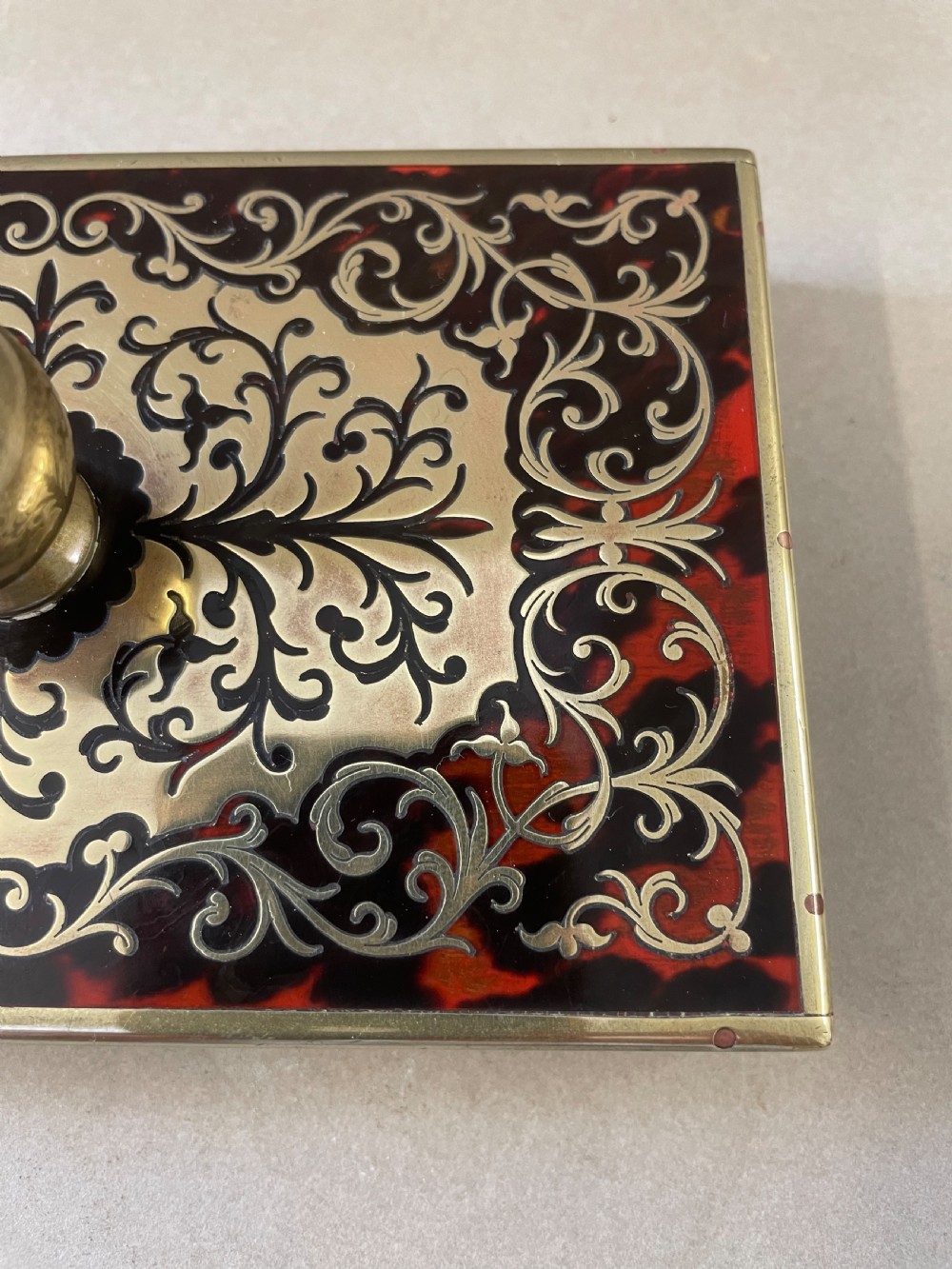 An Antique Boulle Paperweight View VI