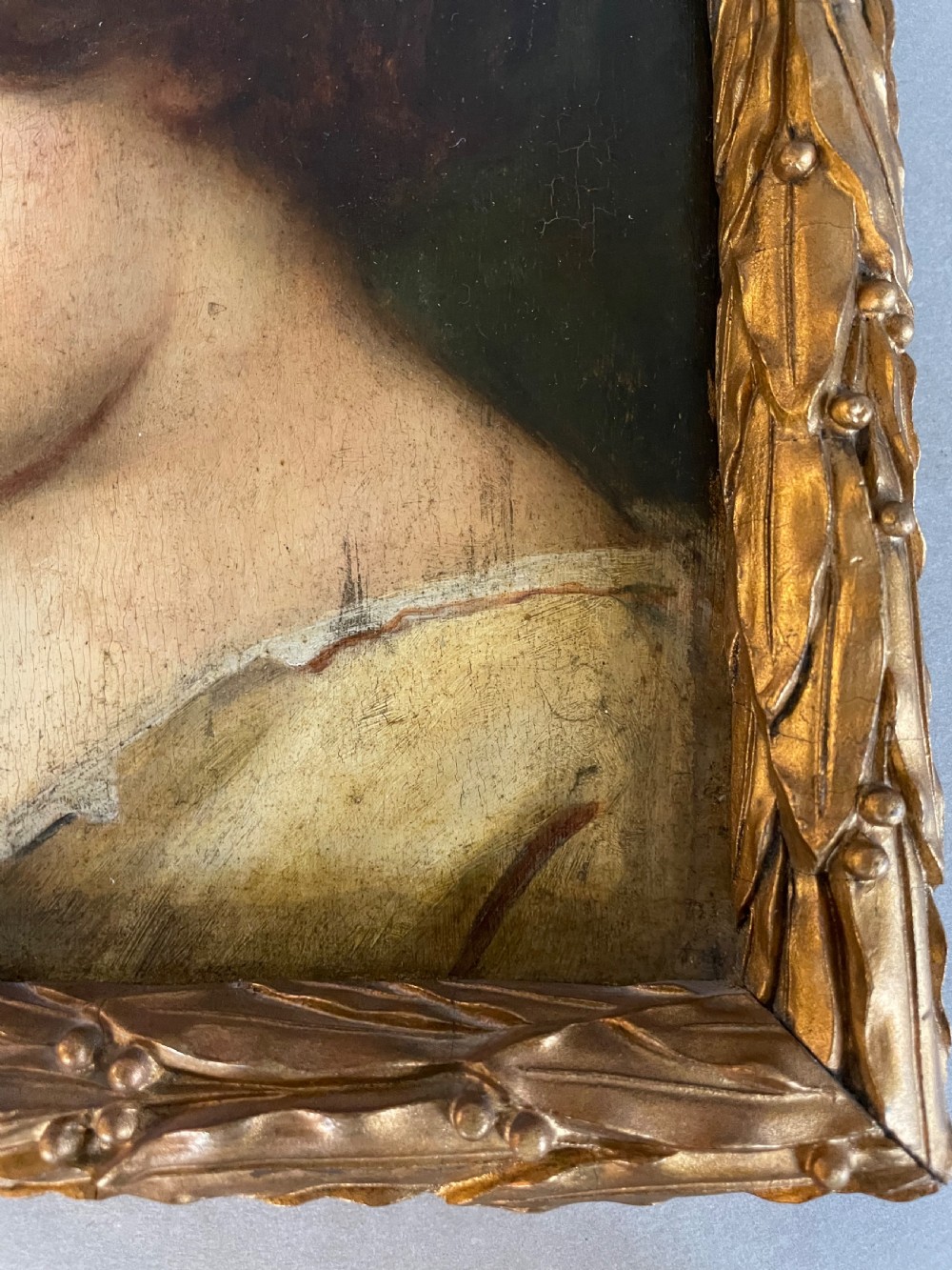 An Antique Painting of a Child