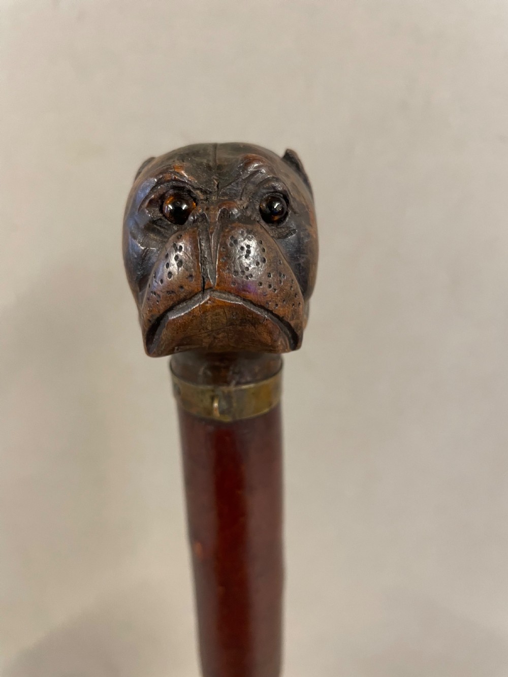 An Antique Folk Art Treen Page Turner View II