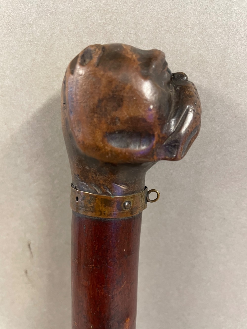 An Antique Folk Art Treen Page Turner View IV