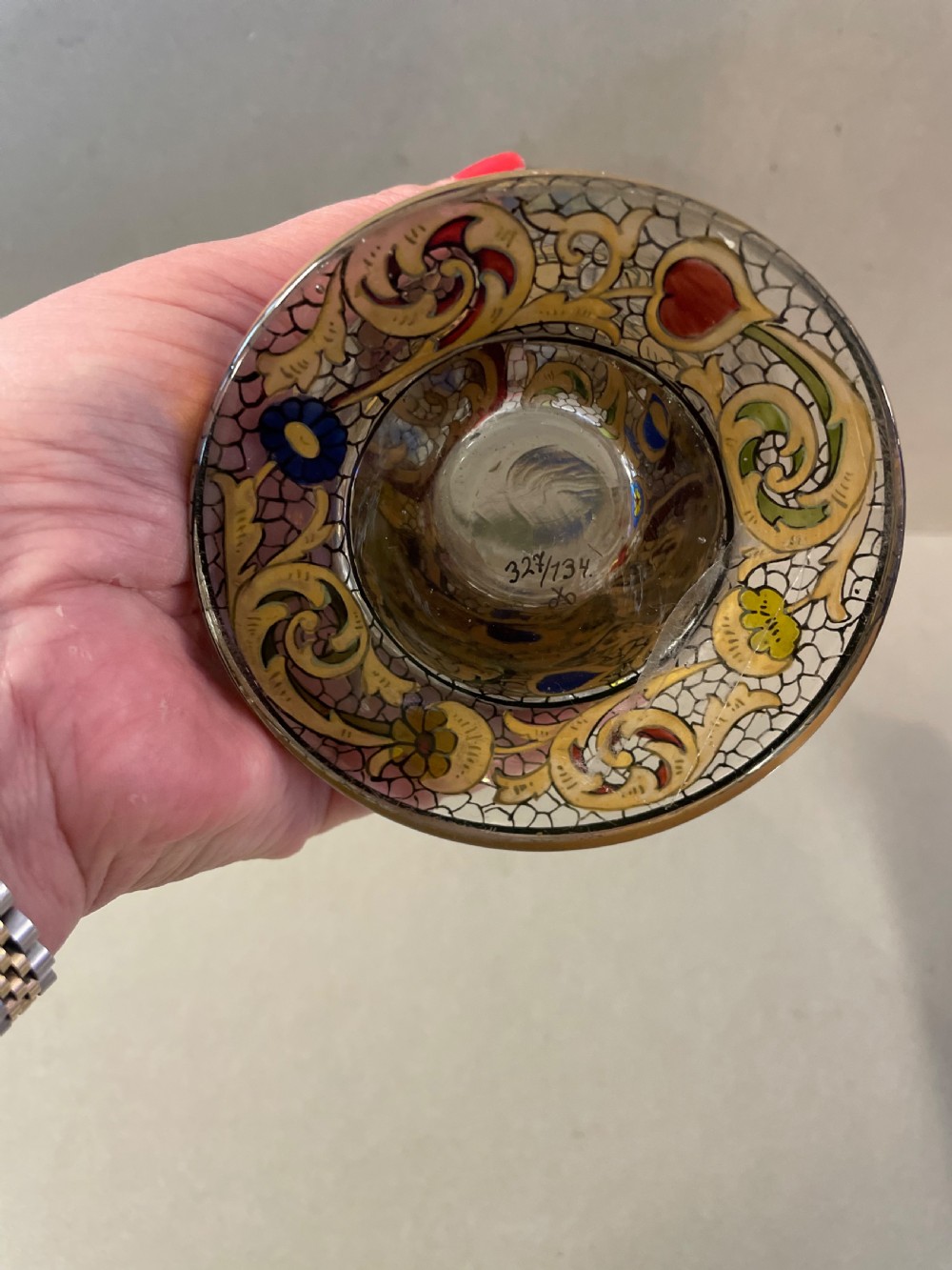 An Antique Julius Mulhaus & Co Vase  View V