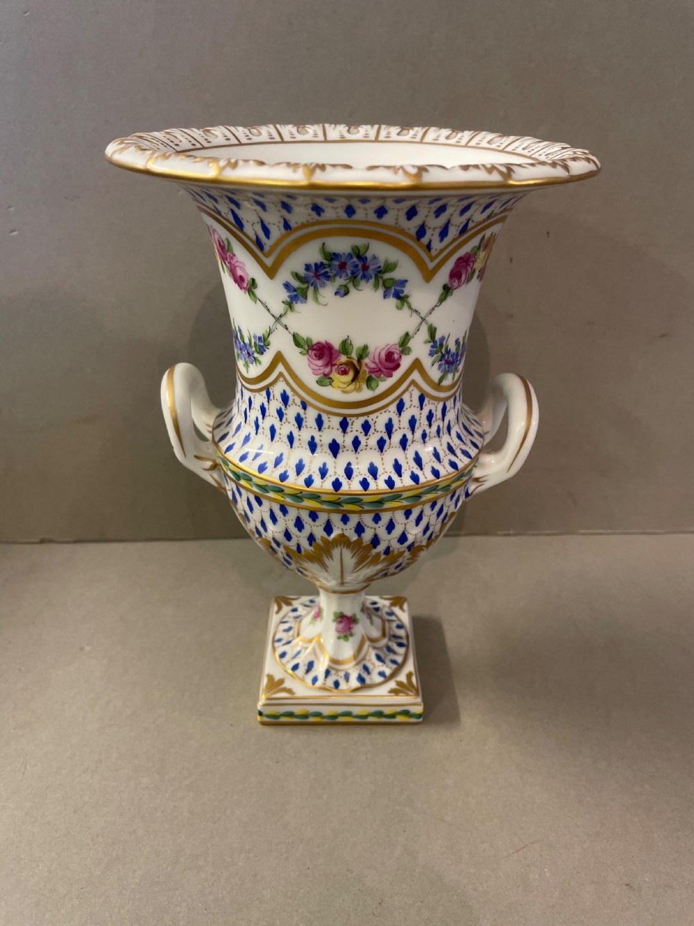 An Antique Dresden Vase