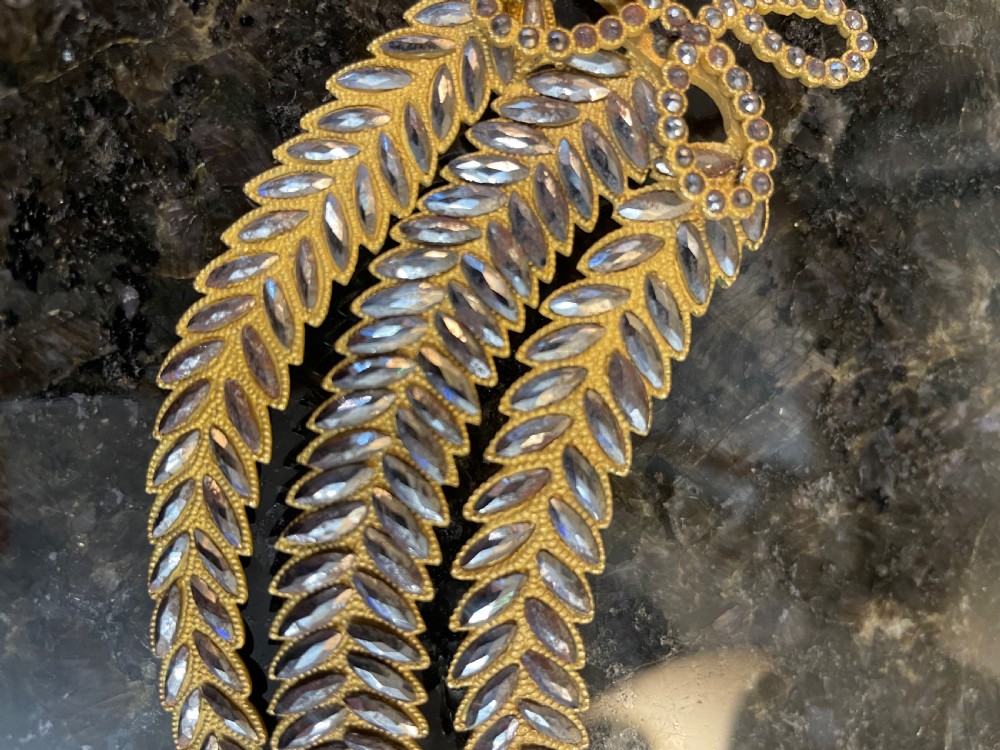 An antique cut steel brooch View II
