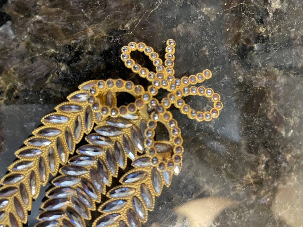 An antique cut steel brooch View III