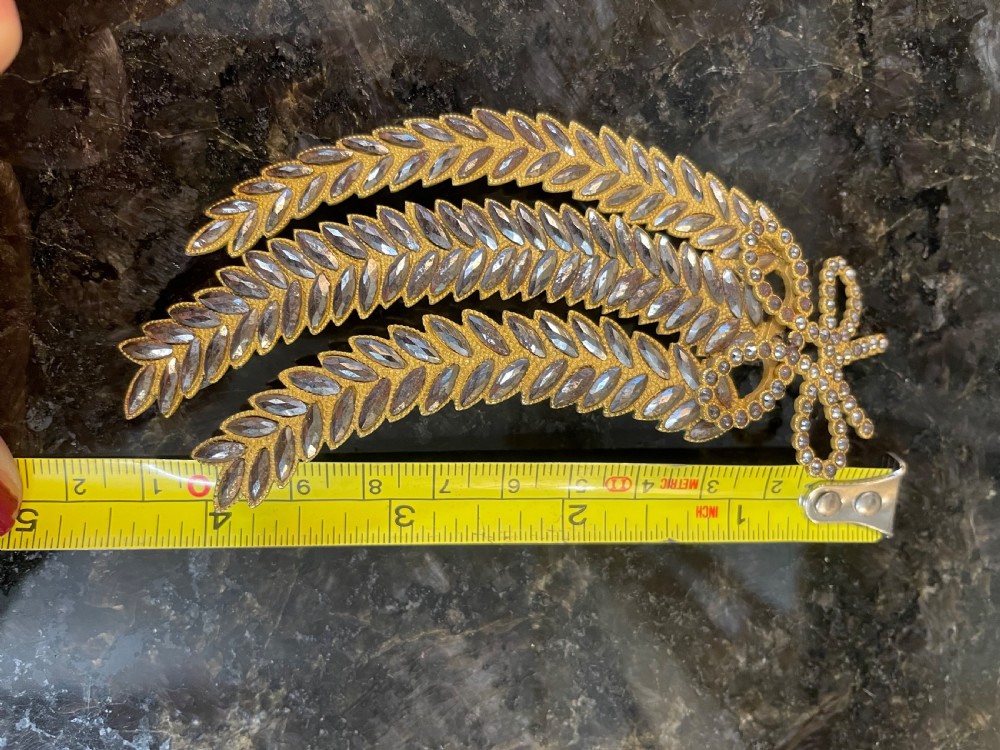 An antique cut steel brooch View V