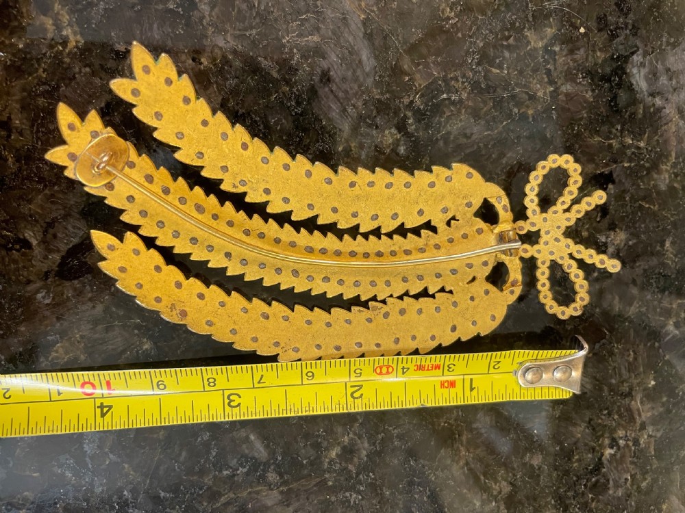 An antique cut steel brooch View VI