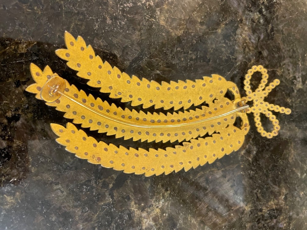 An antique cut steel brooch View VIII