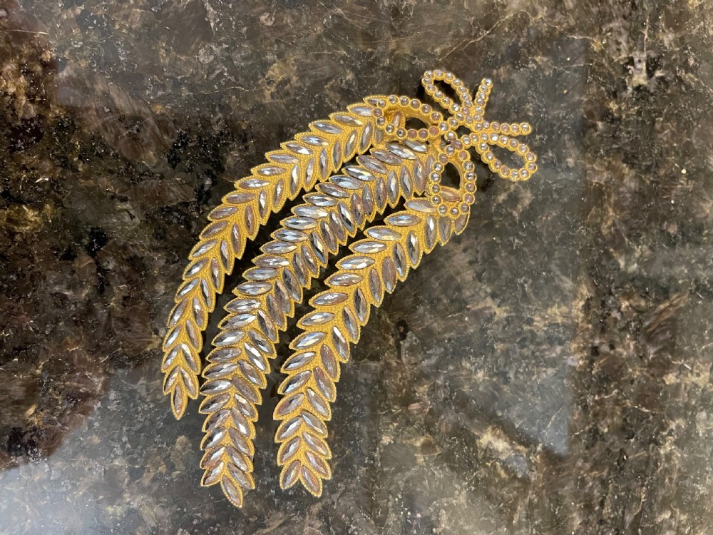 An antique cut steel brooch View IX