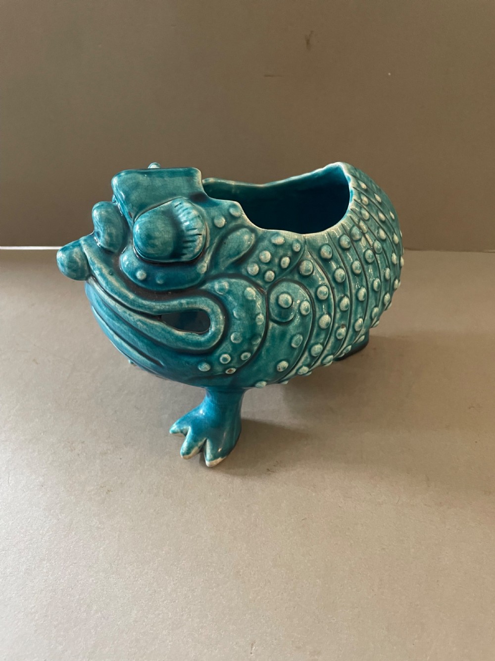 A  Burmantofts spoon warmer