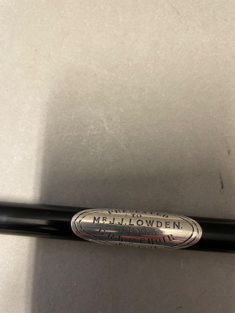 A 19thC composers baton View X