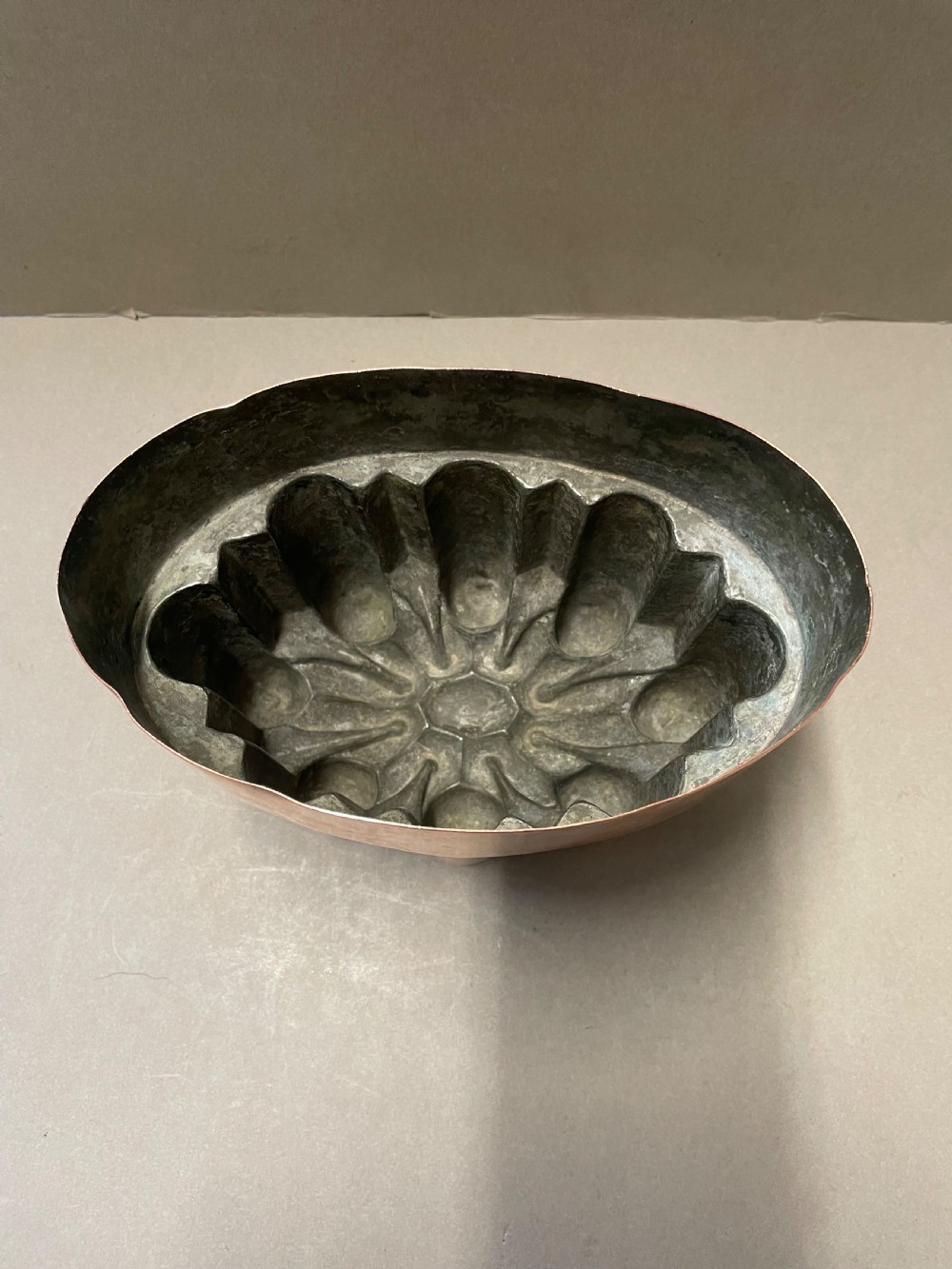 An Antique Copper Jelly Mold View VI