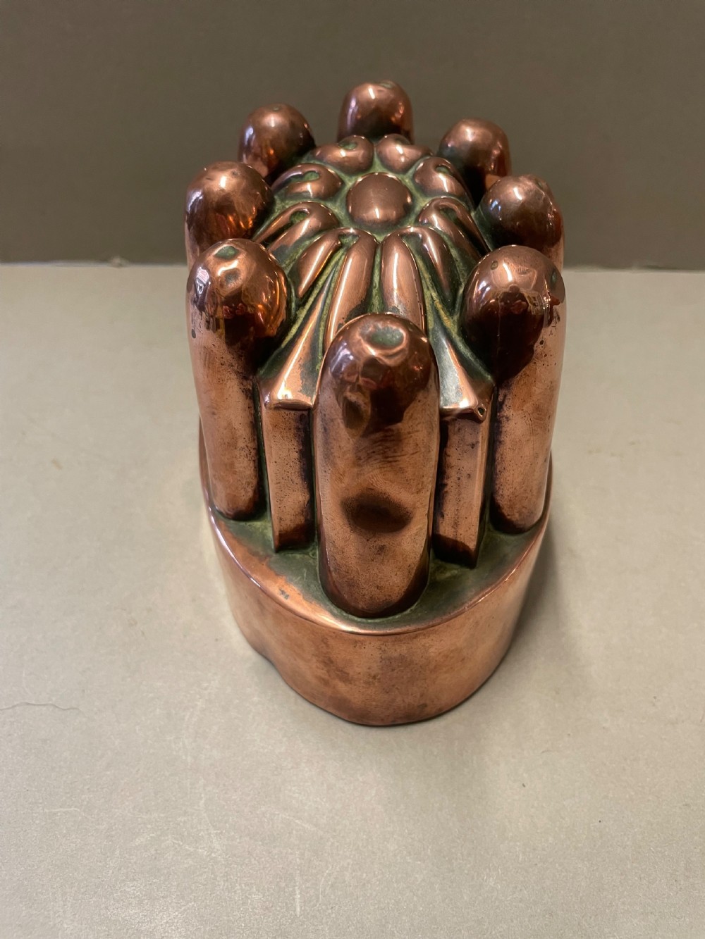 An Antique Copper Jelly Mold View VII