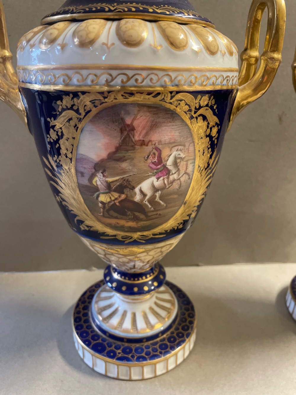 A pair of Royal Vienna Vases View III