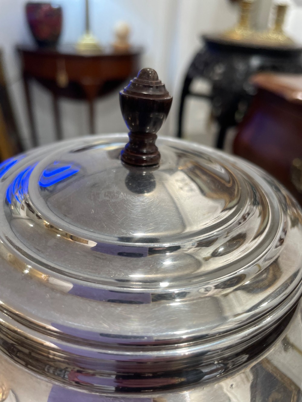 A Silver plate Hot Water Urn View V