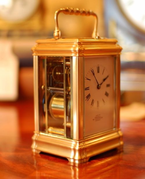 CONNELL OF LONDON CARRIAGE CLOCK - ADDITIONAL PHOTO 1