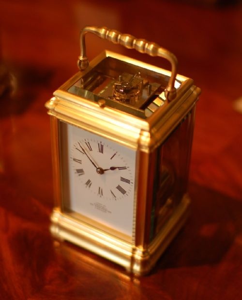 CONNELL OF LONDON CARRIAGE CLOCK - ADDITIONAL PHOTO 2