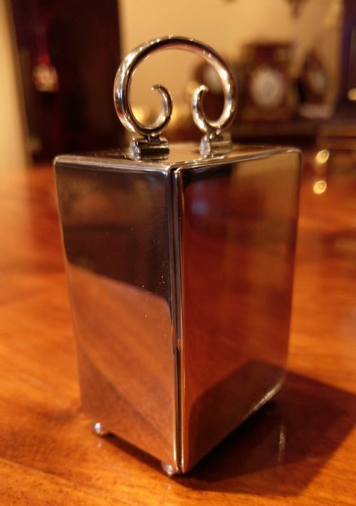 SILVER CARRIAGE TIMEPIECE JTC 1913 - ADDITIONAL PHOTO 1