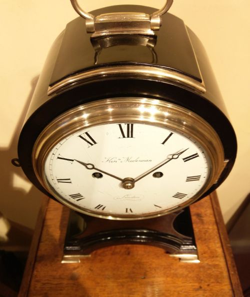 KENNETH MACLENNAN REGENCY BRACKET CLOCK - ADDITIONAL PHOTO 2
