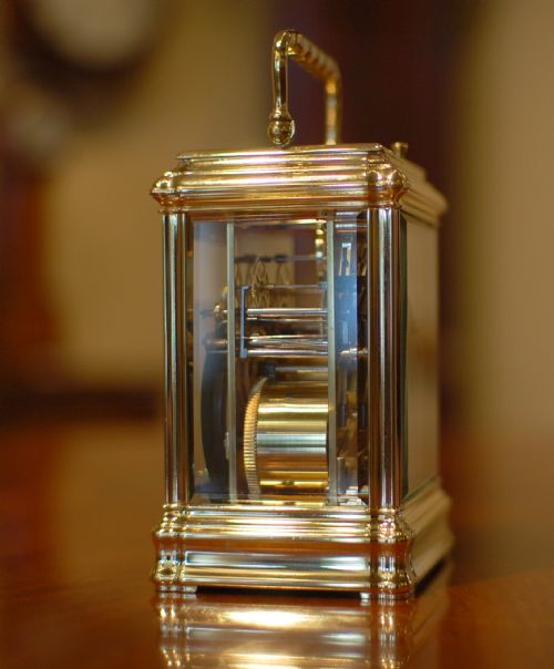 GRANDE SONNERIE CARRIAGE CLOCK - ADDITIONAL PHOTO 5
