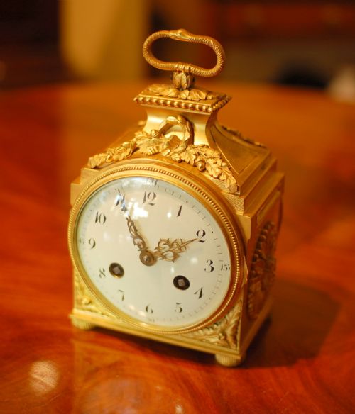 pendule d'officier clock - CATEGORY: ANTIQUE CLOCKS - DATED 1890