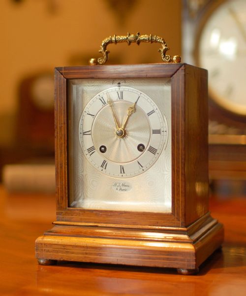 henry marc mantel clock - CATEGORY: ANTIQUE CLOCKS - DATED 1850