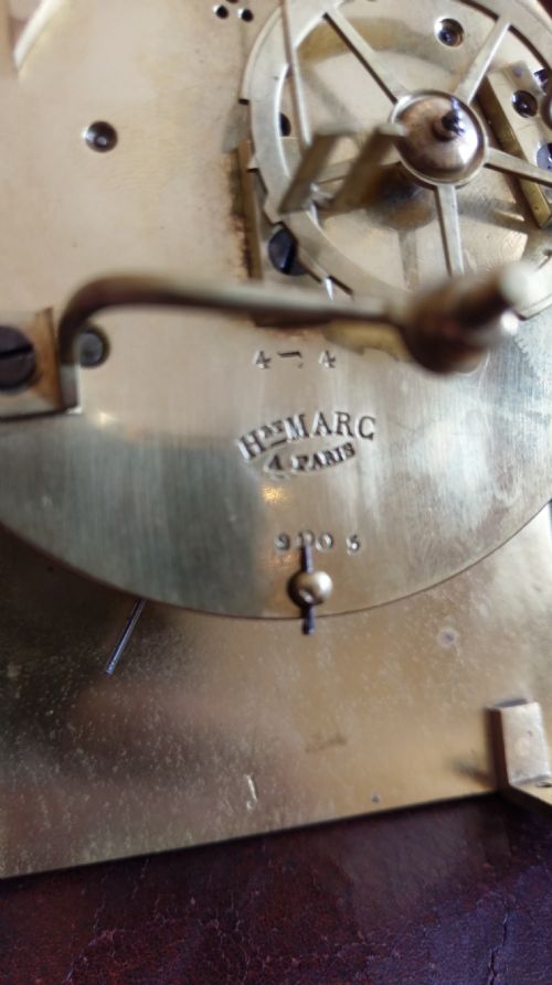 HENRY MARC MANTEL CLOCK - ADDITIONAL PHOTO 4