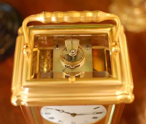 GIANT CARRIAGE CLOCK BY CHARLES VINCENTI - ADDITIONAL PHOTO 2