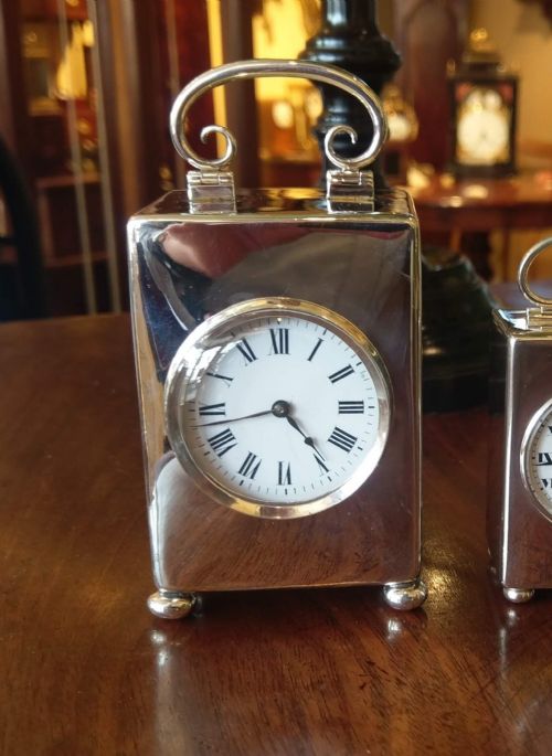 William Comyns Silver Timepiece