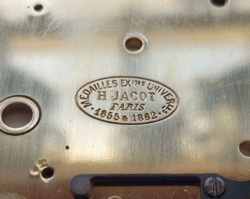 IDRAC LE ROY HENRI JACOT HALF HOUR SONNERIE CARRIAGE CLOCK - ADDITIONAL PHOTO 5