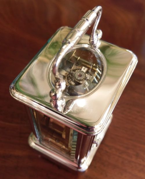 MINIATURE TIMEPIECE 'CARRIAGE CLOCK' BY MARGAINE - ADDITIONAL PHOTO 3