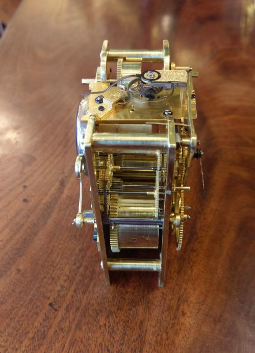 EARLY GILT CARRIAGE CLOCK - ADDITIONAL PHOTO 10