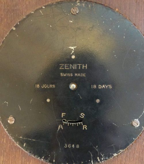 FULL SIZE ZENITH HEALS WALL CLOCK - ADDITIONAL PHOTO 2