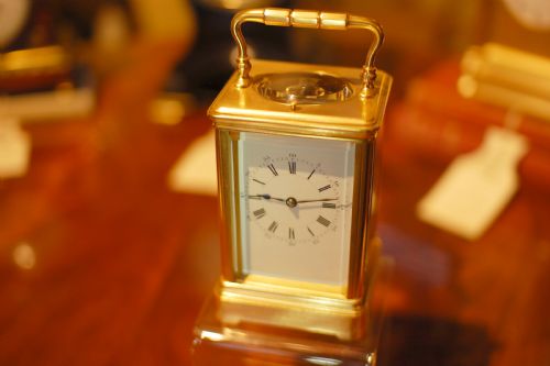 CARRIAGE CLOCK BY HENRI JACOT - ADDITIONAL PHOTO 2