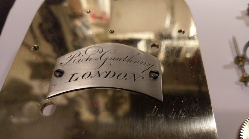 SMALL LIBRARY CLOCK GANTHONY LONDON - ADDITIONAL PHOTO 5