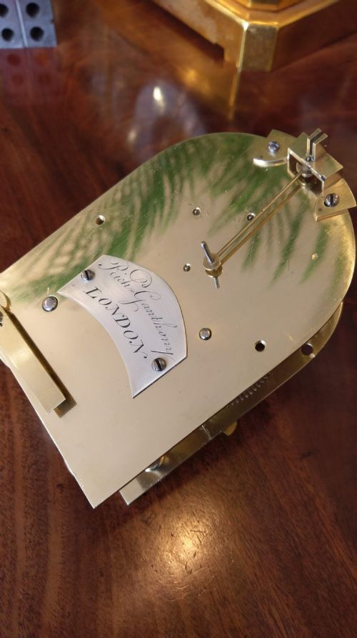 SMALL LIBRARY CLOCK GANTHONY LONDON - ADDITIONAL PHOTO 6