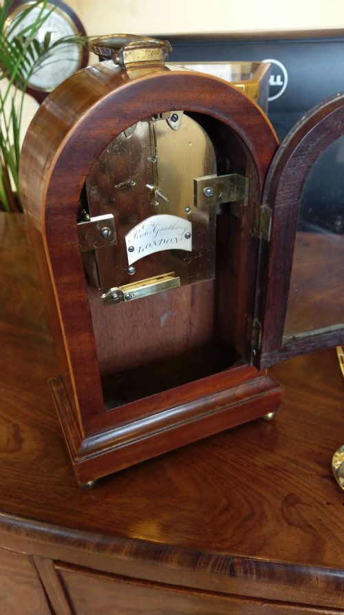 SMALL LIBRARY CLOCK GANTHONY LONDON - ADDITIONAL PHOTO 9