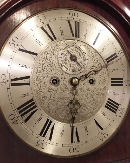 CLASSIC VICTORIAN GRANDFATHER LONGCASE CLOCK - ADDITIONAL PHOTO 2