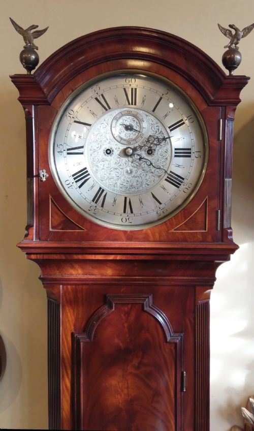 CLASSIC VICTORIAN GRANDFATHER LONGCASE CLOCK - ADDITIONAL PHOTO 3