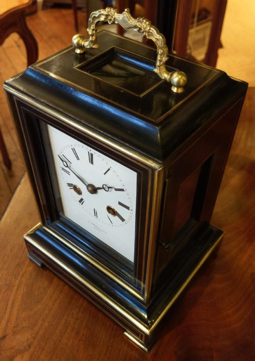 MANTEL CLOCK BY JSEWELL CIE - ADDITIONAL PHOTO 2