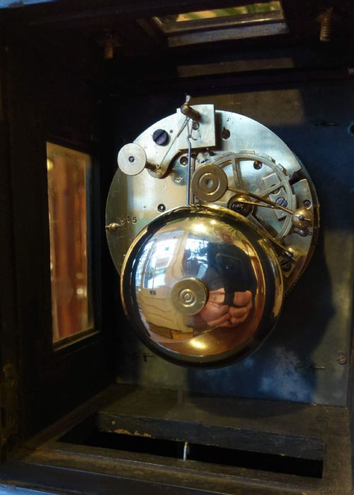 MANTEL CLOCK BY JSEWELL CIE - ADDITIONAL PHOTO 3