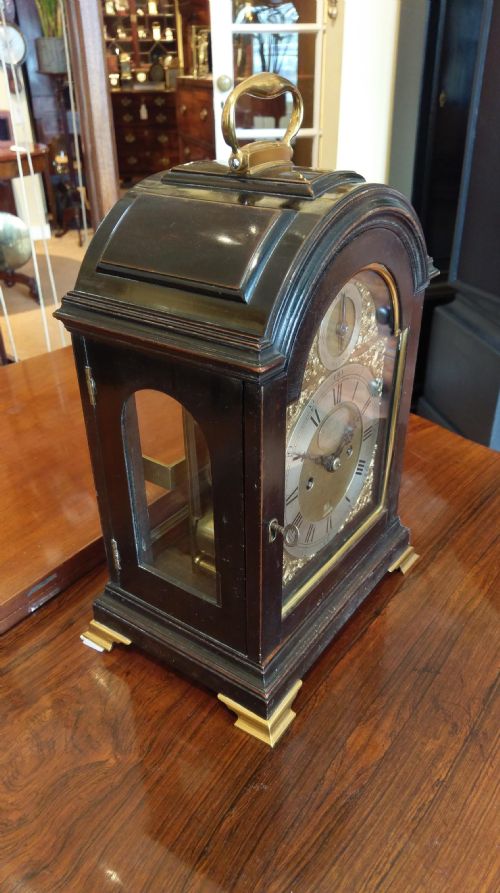 EDWARD TUTET LONDON BRACKET CLOCK - ADDITIONAL PHOTO 2