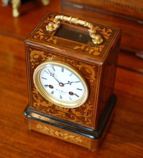 MANTEL CLOCK BY THE FAMOUS HENRY MARC - ADDITIONAL PHOTO 6