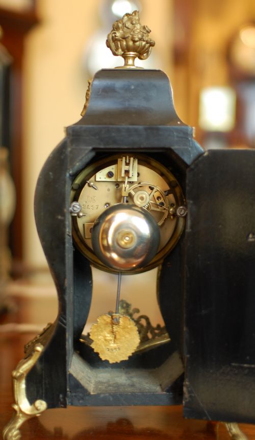 FRENCH BOULLE CLOCK - ADDITIONAL PHOTO 4